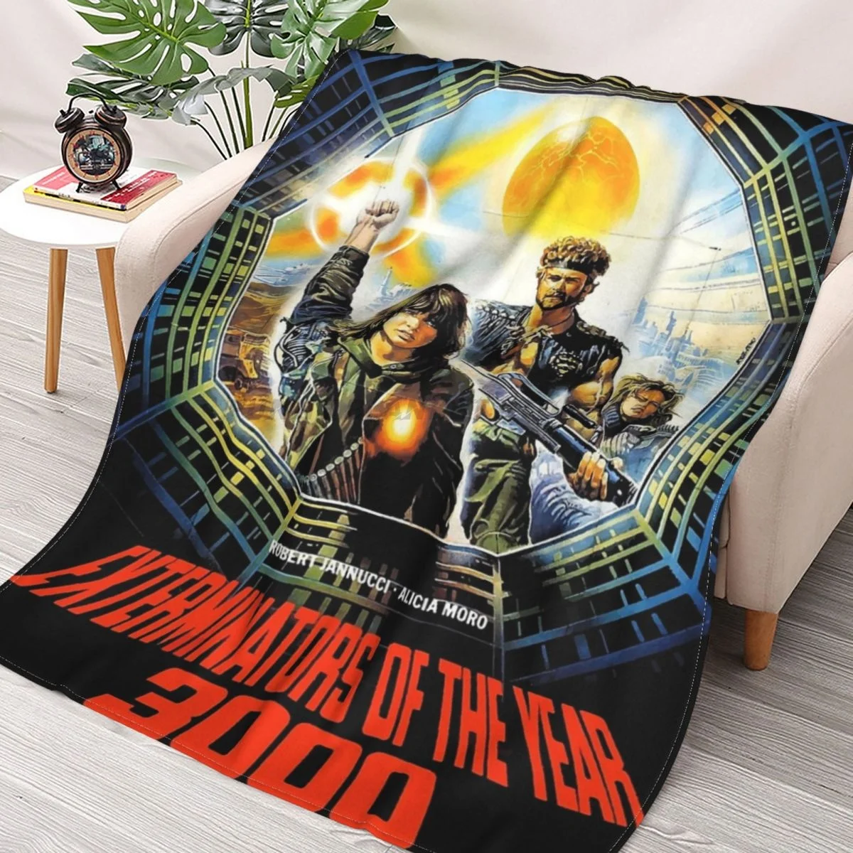 

Фланелевое ультрамягкое теплое одеяло exterminator Of The 3000, покрывало для пикника, покрывало на кровать