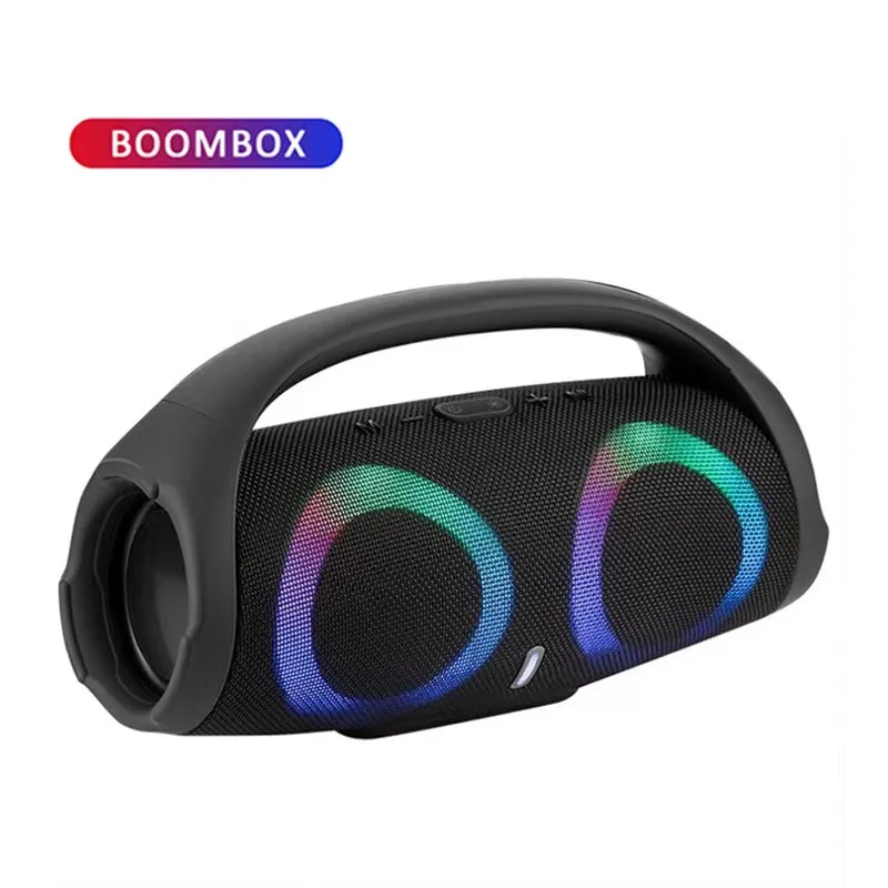 

Caixa De Som 100W High-Power HIFI Sound Effect Portable 360 ° Stereo Surround RGB Light Effect Subwoofer Bluetooth Speaker