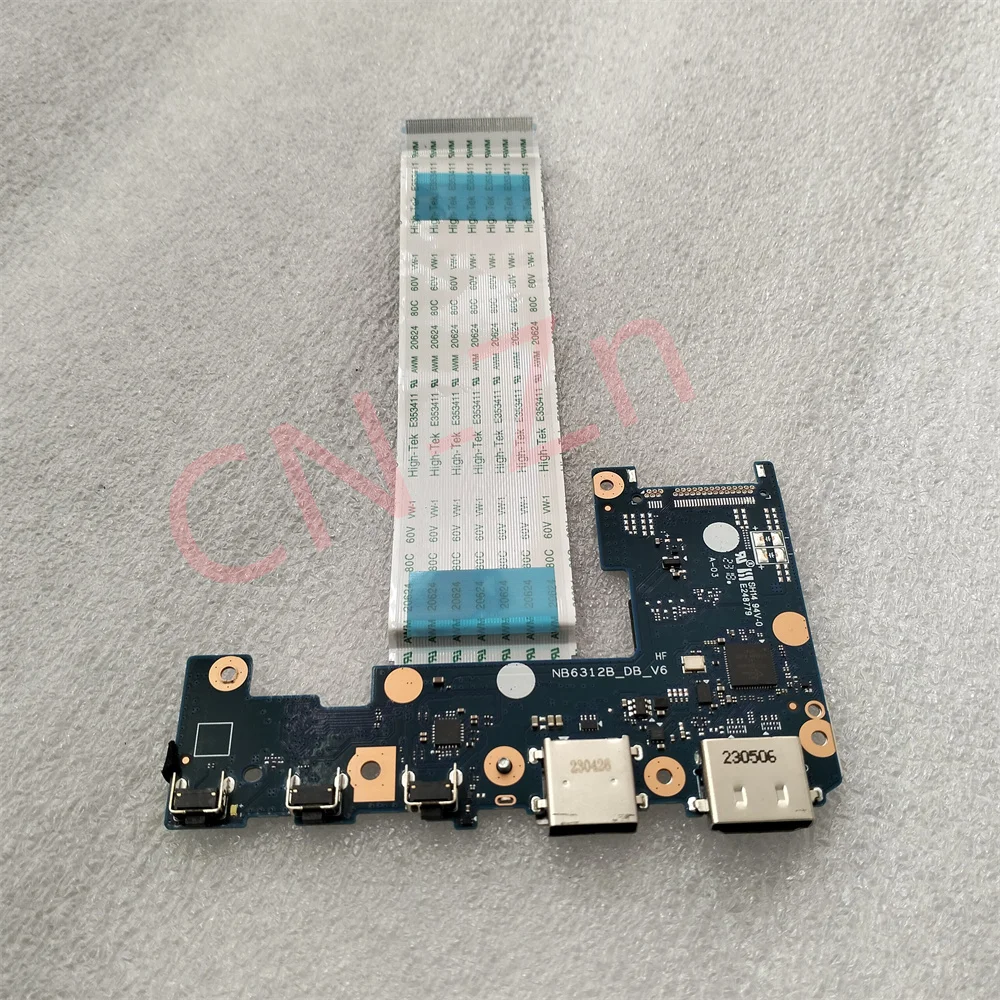 Для Lenovo 100e 300e Yoga Chromebook Gen4 82W2 82W3 NB6312B_DB_V6 плата с кабелем 5C11H81502 NB6312_DB_FFC полностью