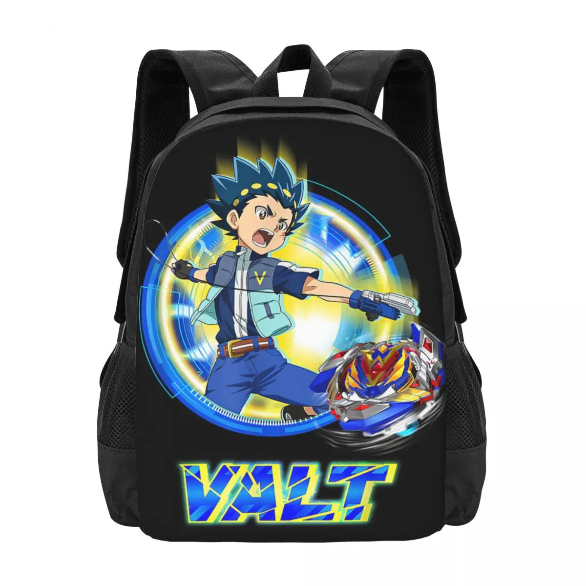Beyblade Burst Turbo Valt Backpack for Girls Boys Travel RucksackBackpacks for Teenage school bag