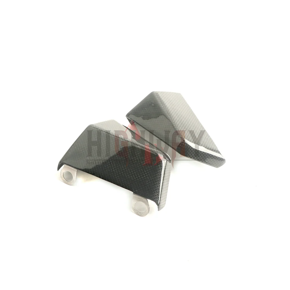 

Universal 100mm Carbon Fiber Motorcycle Cooling Air Ducts Brake Caliper Channel For DUCATI 1098 1198 848 EVO 2003-2013