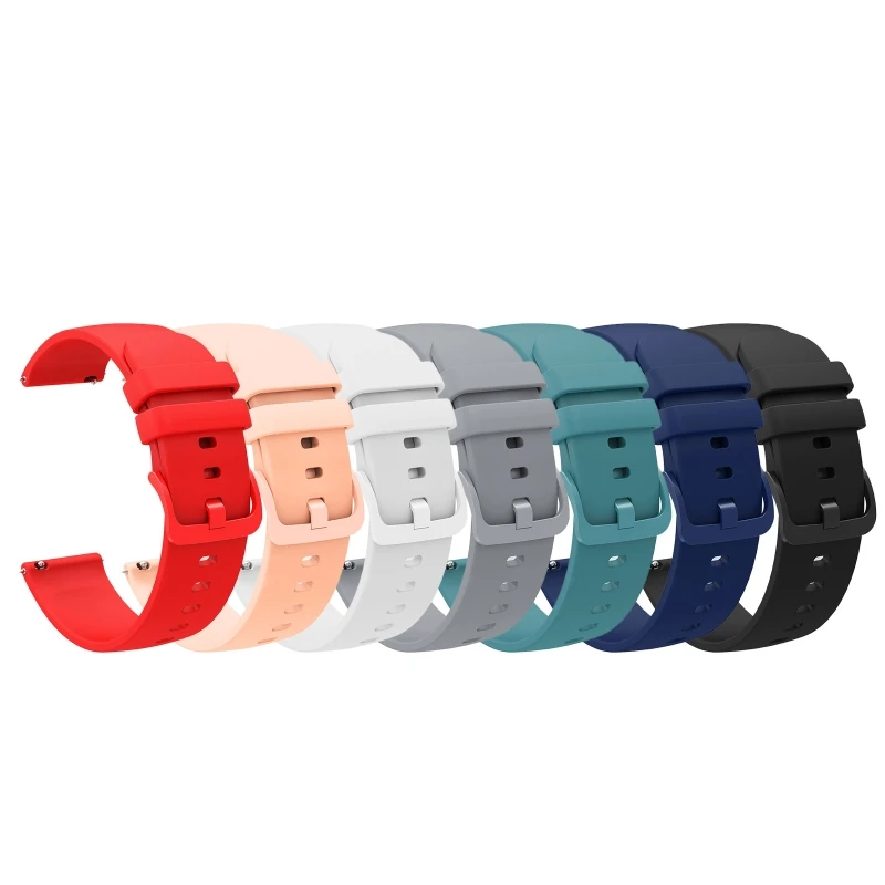 

Quick Release Smart Watch Soft Fashionable Belt Silicone Wristband Bracelet Compatible for amazfitBip3 Comfortable Strap