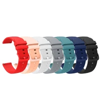 quick release smart watch soft fashionable belt silicone wristband bracelet compatible for amazfitbip3 comfortable strap
