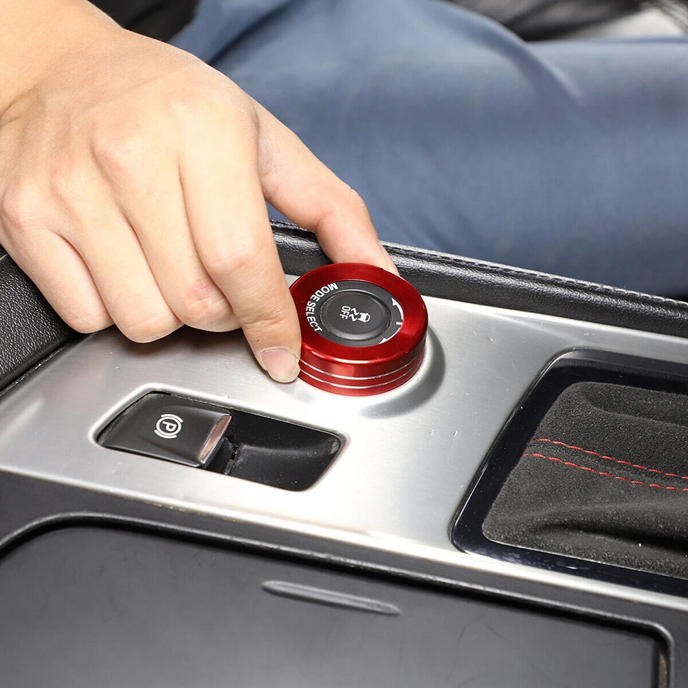 

1x For Corvette C7 2014-2019 Center Console Correct Connector Direct Installation Driving Mode Knob Alloy Trim Ring