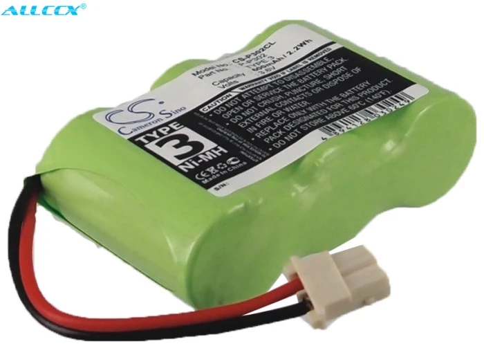 Аккумулятор Cameron Sino 600 мАч для COBRA CP720 EA41X-681 General Electric 2-2300 GTE 3150 Omni CT300 Sanyo 3N-270AAMLX |