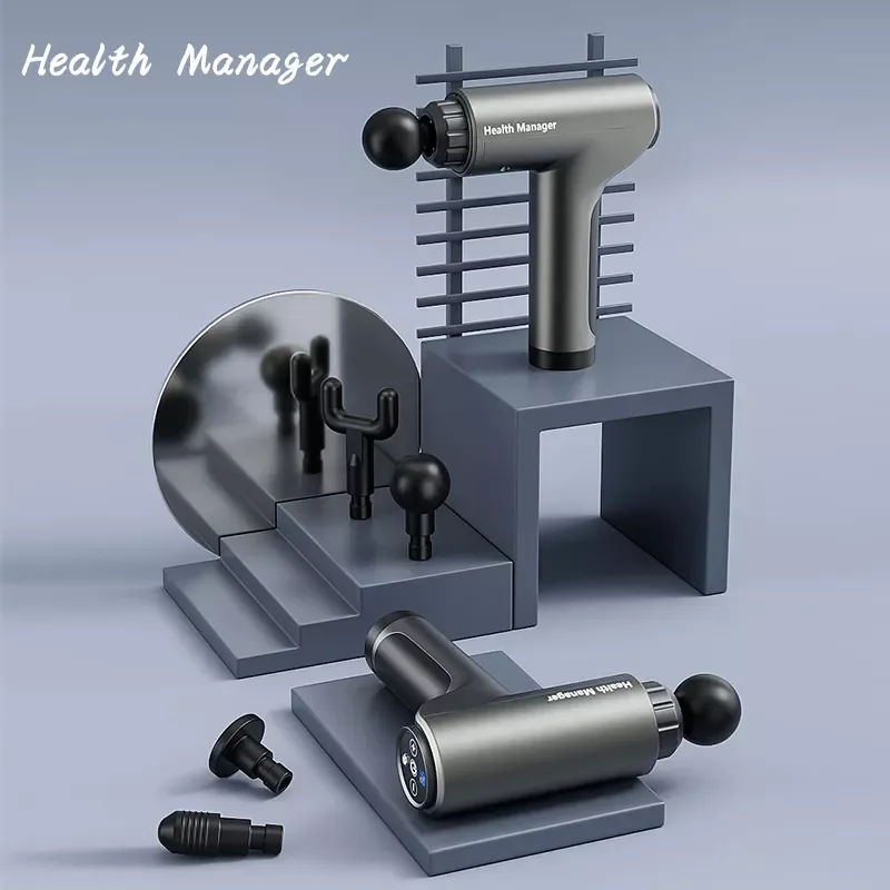

NEW2023 Display Massage Gun Deep Muscle Massager Muscle Pain Body Neck Massage Exercising Relaxation Slimming Shaping Pain Relie