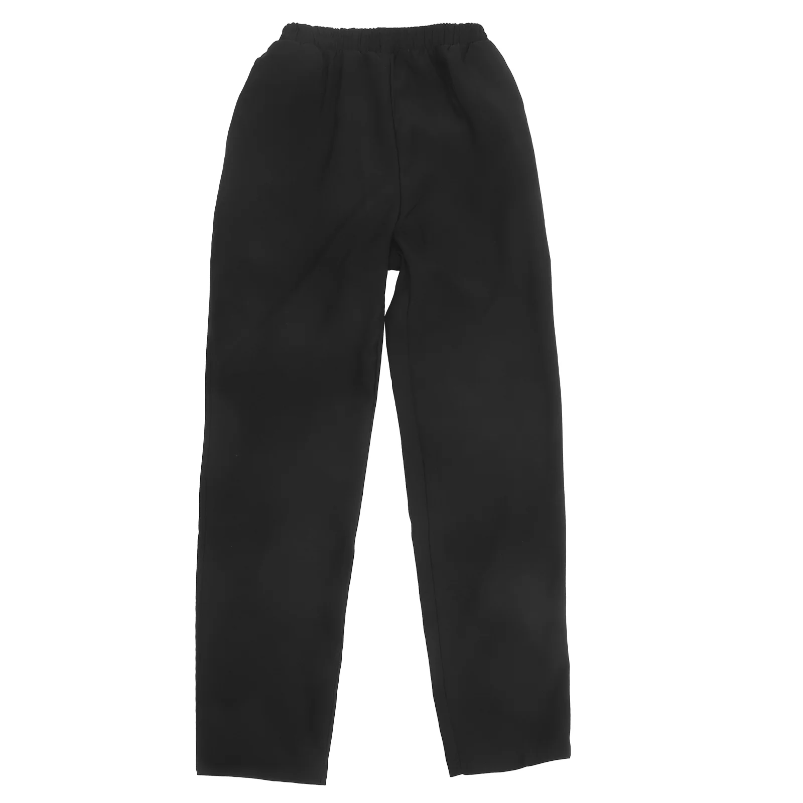 

A Pair of Chef's Workwear Durable Trousers Breathable Material Chef Pants - Size S (Black) Filipina Food service