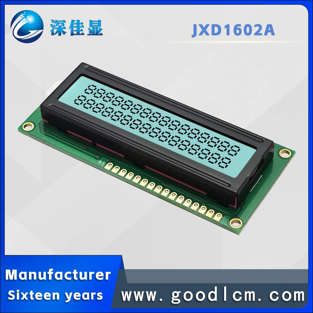 Отличный русский язык 1602 ЖК-матричный экран JXD1602A FSTN Белый Положительный