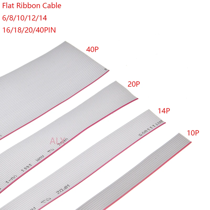 

ALINSIN FLAT CABLE 2 метра серого цвета