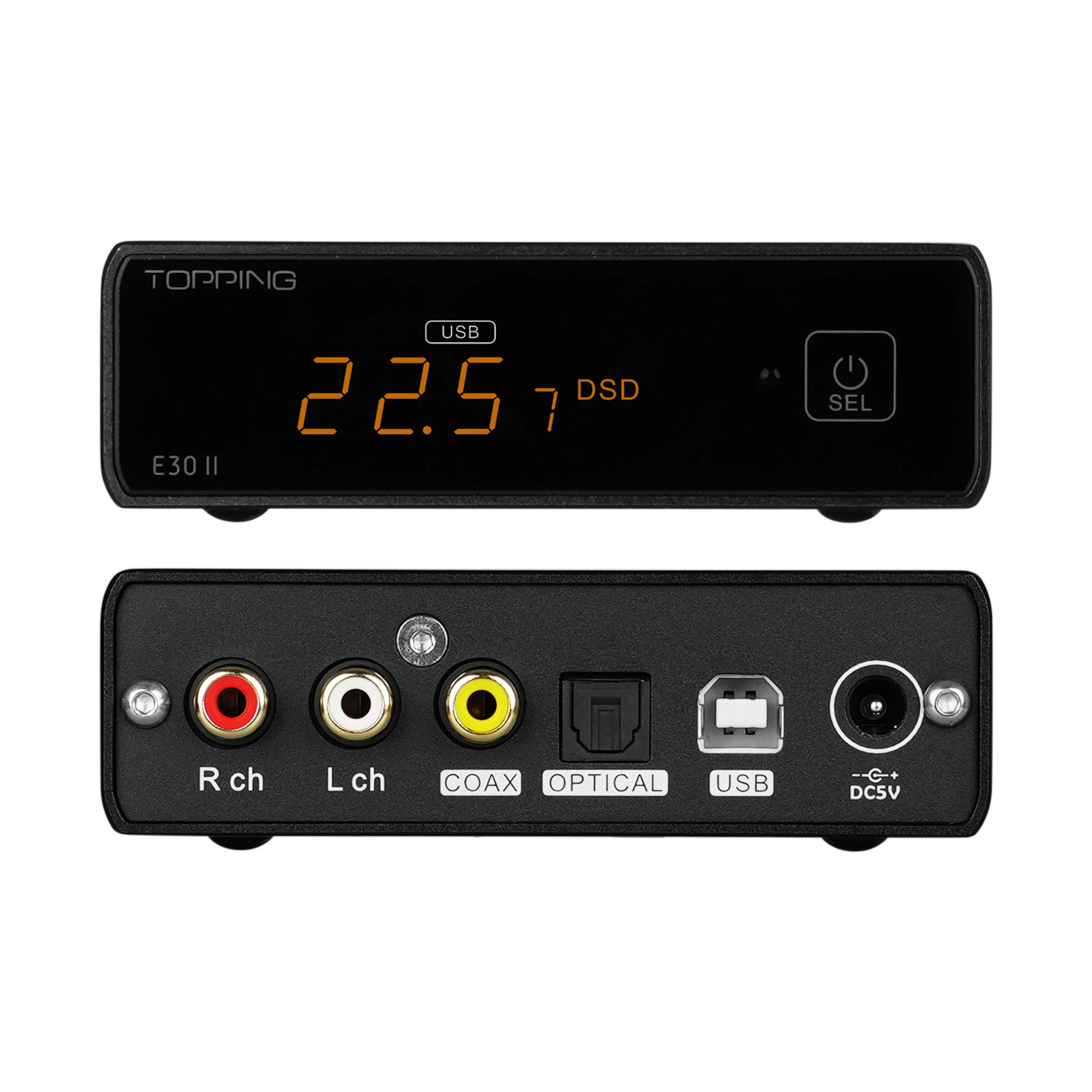 Предварительный заказ TOPPING E30 II lite-декодер AK4493S ЦАП USB Hi-Res Audio XU208 DSD512 Сенсорное управление с дистанционным управлением предусилитель ЦАП (art.: 3920cd9a993fb) - 3920cd9a993fb