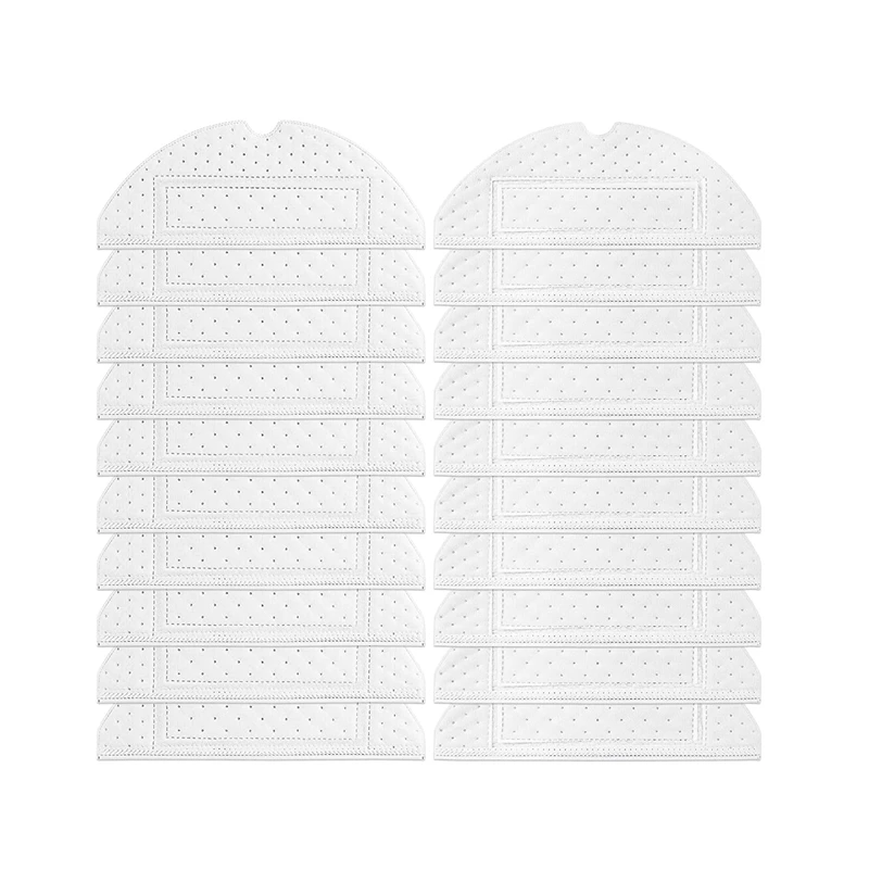 

20 Pack Disposable Mop Pads Fit For Roborock S7 S7+ Vacuum Cleaner