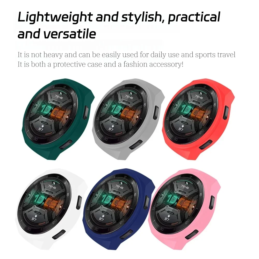 3 силиконовых защитных чехла для смарт-часов HUAWEI Watch GT 2, 2e, 2Pro, 3, 4, 5, 5Pro, D2 Sport – водонепроницаемые, мягкие (art.: 3920d4bcd8fa0) - 3920d4bcd8fa0