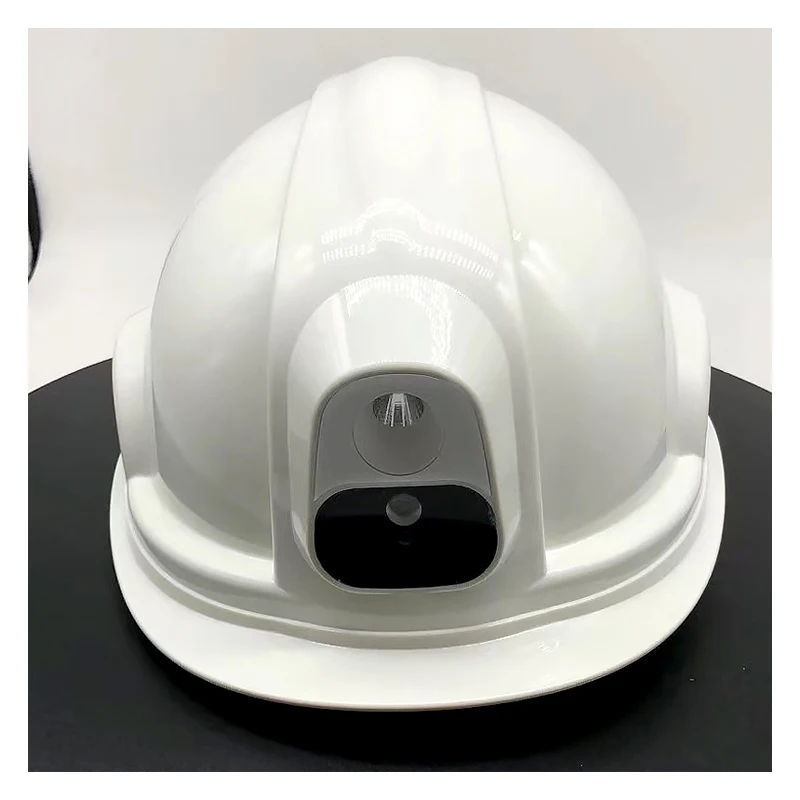 

4G 3G hard hat Safety Helmet with live video Camera BT5.0 GPS LED for construction site