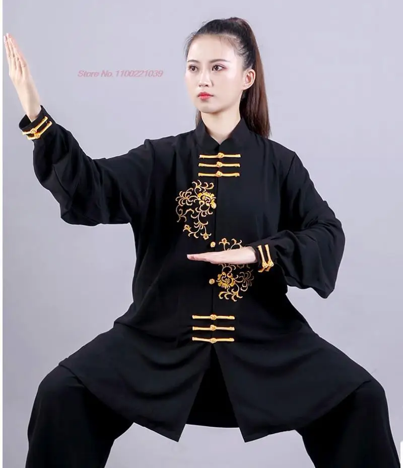 2024 китайская одежда для кунг-фу тай-чи боевые искусства тайцзицюань ушу униформа