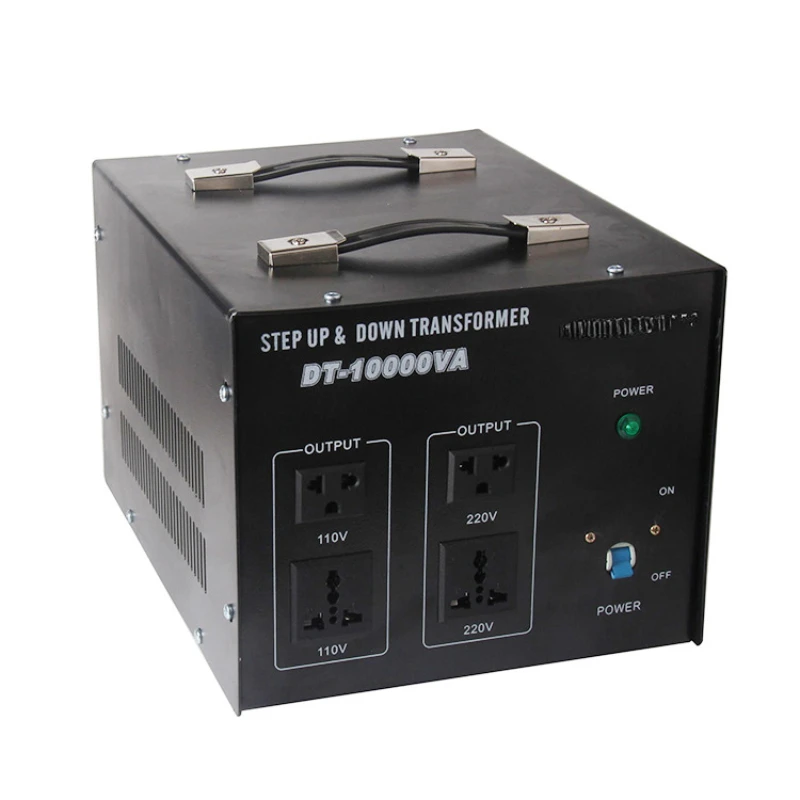 

10000VA 110V to 220V step up step down transformer DT-10000VA , International Voltage converter