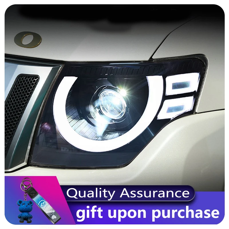 Пара автомобилей для Mitsubishi Pajero 2005-2021 V93 Xenon V97 V87 передняя лампа светодиодная DRL