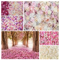 flowers birthday party photo backdrops vinyl background for valentine day wedding lovers children photoshoot photography props