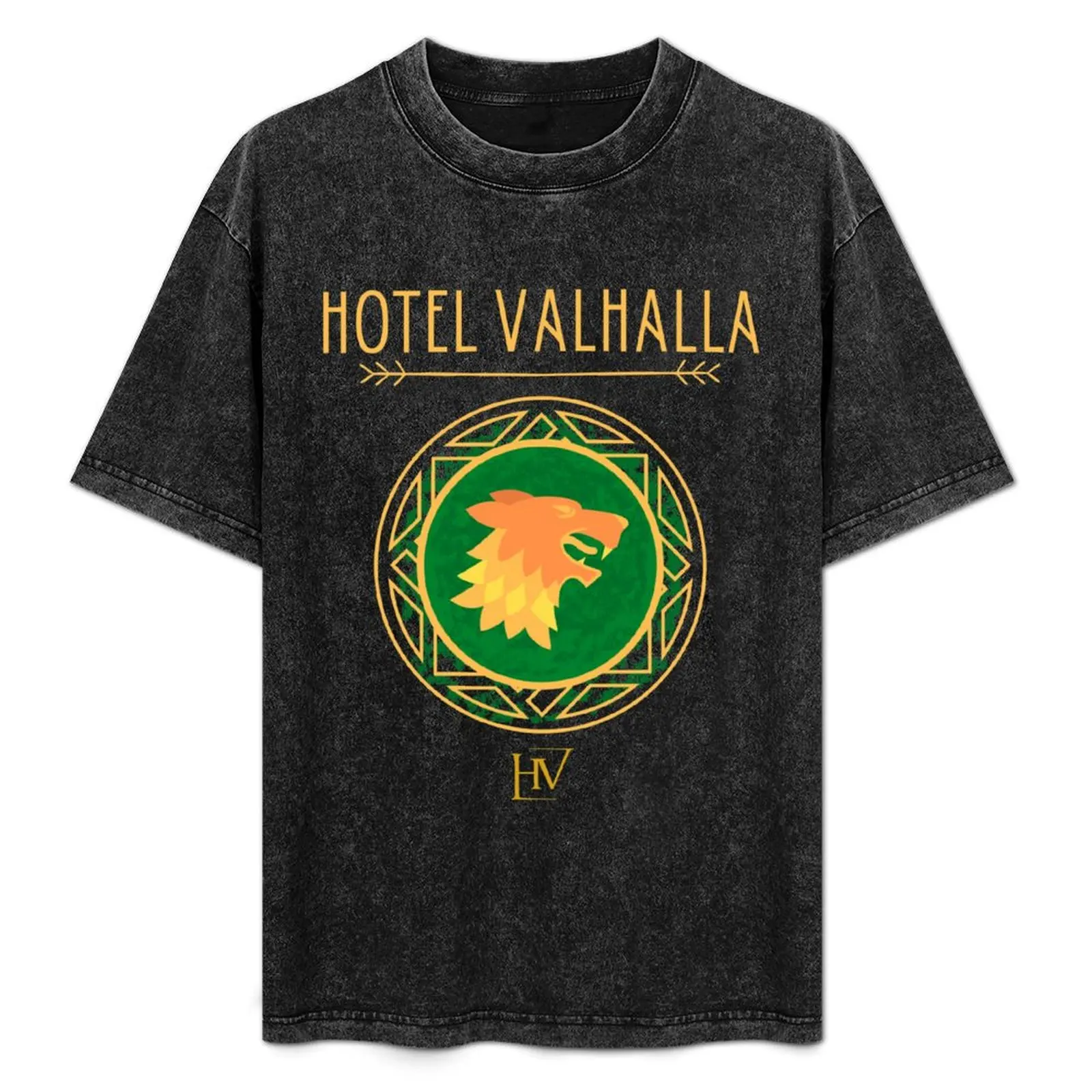 Футболка Demigod Norse персонализированная футболка с аниме мужская короткими