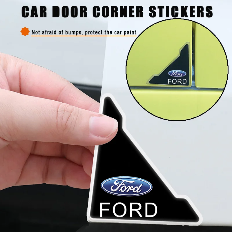 

Car Door Corner Paste Anti-collision Protector Sticker for Ford Focus MK2 MK3 Ranger Fiesta S MAX Mustang Mondeo MK4 Accessories