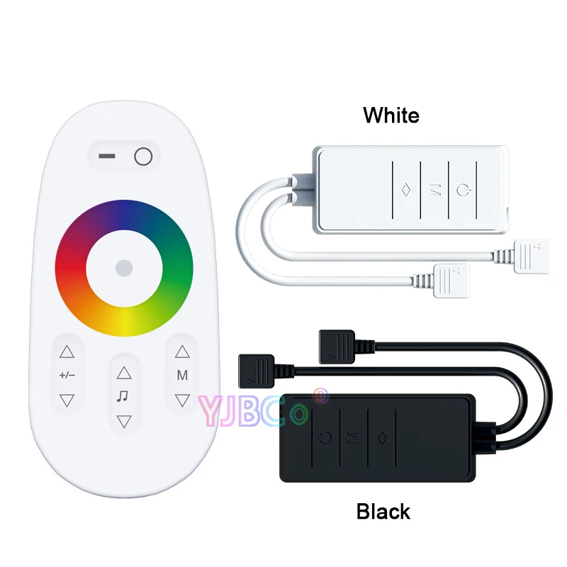 5V 12V 24V Mini Music Tuya Touch RGB Strip Controller WiFi Smart dimmer 6A*3CH Mini Light Bar Switch for RGB LED Tape lights