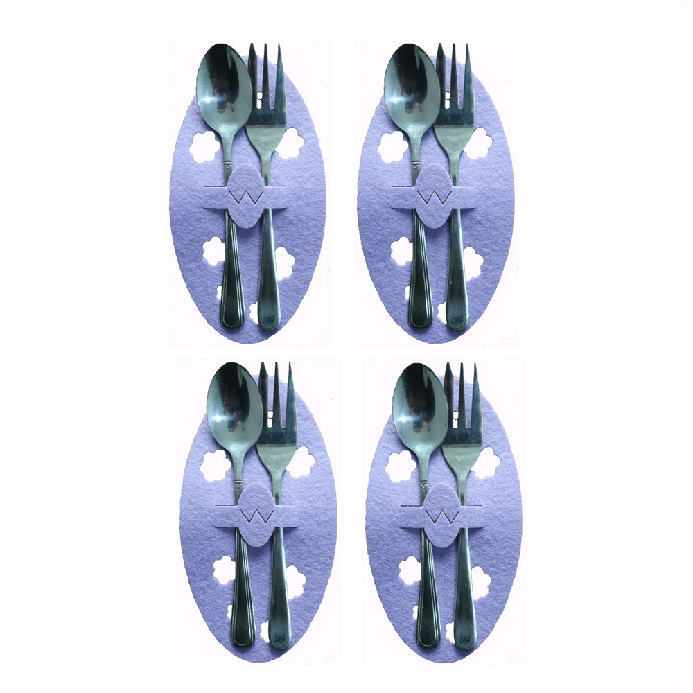 Набор столовых приборов в виде пасхального кролика 4 шт. |