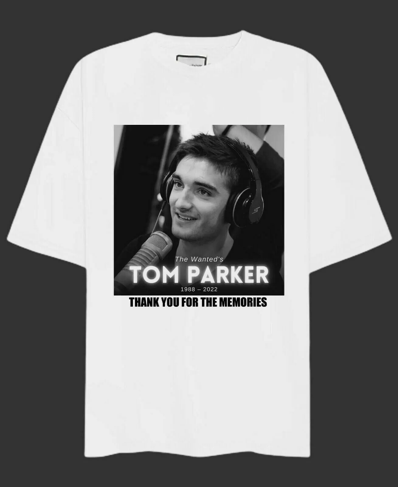 

Tom Parker The Wanted 1988-2022 Men T-Shirt S-3XL Cotton