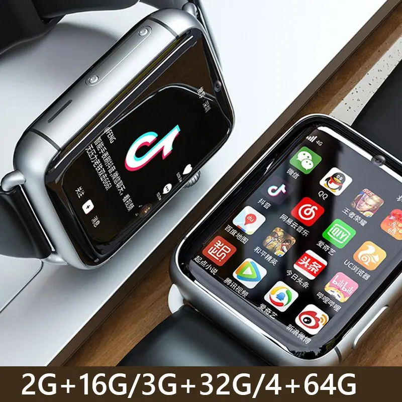 DM20 Smart Uhr App für Tiktok Erwachsene 4G Internet Student Männer SIM 64G Rom Android 9,1 Herz