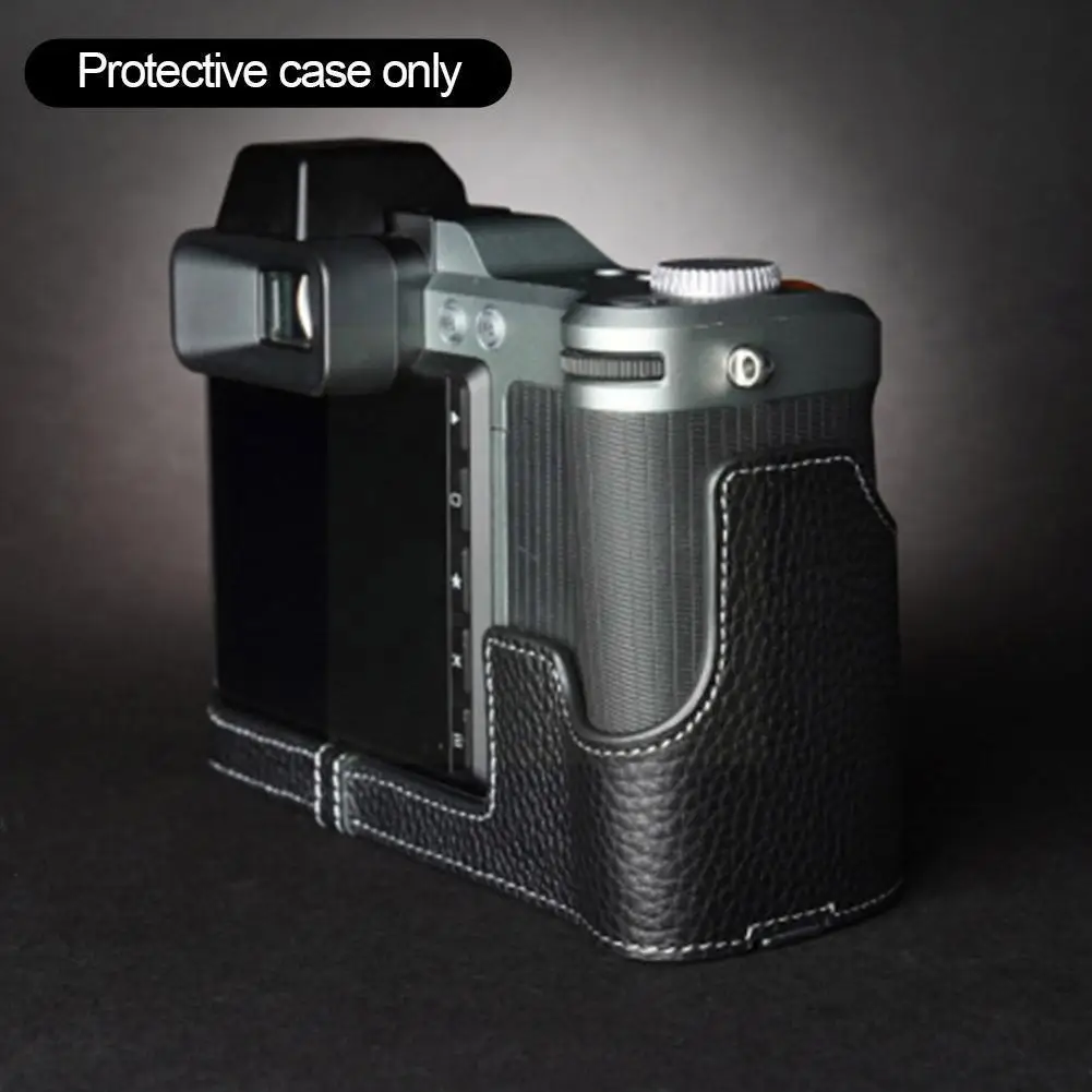 

Handmade Genuine Leather Camera Cases Half Body For Hasselblad X1D II 50C X1d X1D2 Camera Bag Bottom Cover Handle Vintage C X5F9