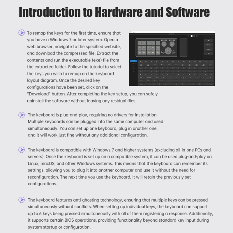Программирование макросов изготовленная на заказ проводная клавиатура RGB