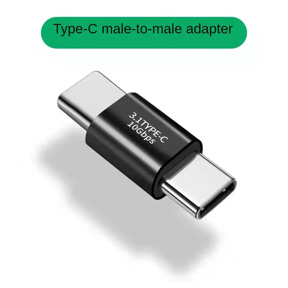 

Type-c Male-to-male Adapter Type-C Interface Usb3.1 Converter Full-function Bidirectional 4k Screen Projection Video Lightning3