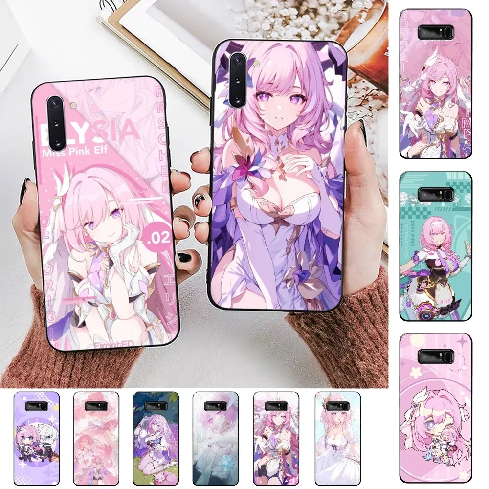 

Elysia Houkai Phone Case For Samsung Note 8 9 10 20 pro plus lite M 10 11 20 30 21 31 51 A 21 22 42 02 03