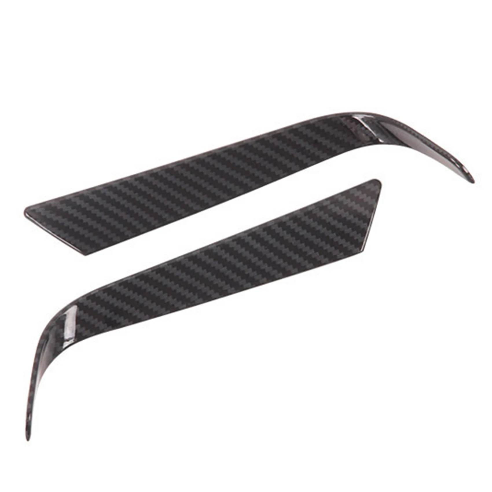 Автомобильный ABS углеродное волокно задний противотуманный фонарь для бровей