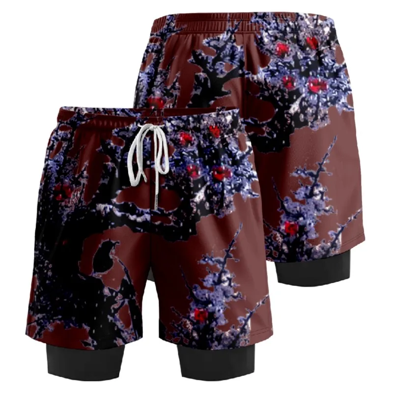 Шорты мужские с 3D принтом спортивные короткие баскетбольные штаны Спортивная