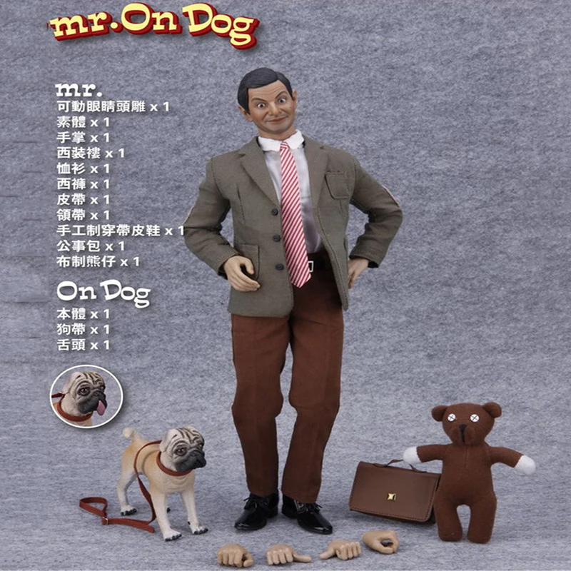 

Масштаб 1/6, экшн-фигурка Mr.BEAN, полный комплект, модель для фанатов