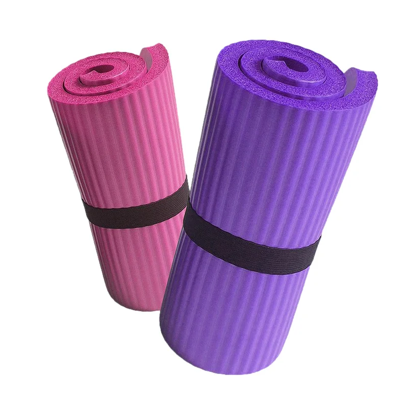 

60x25x1.5cm Yoga Auxiliary Mat NBR Abdominal Wheel Pad Portable Flat Support Elbow Pad Non-slip Yoga Professional Protective Mat