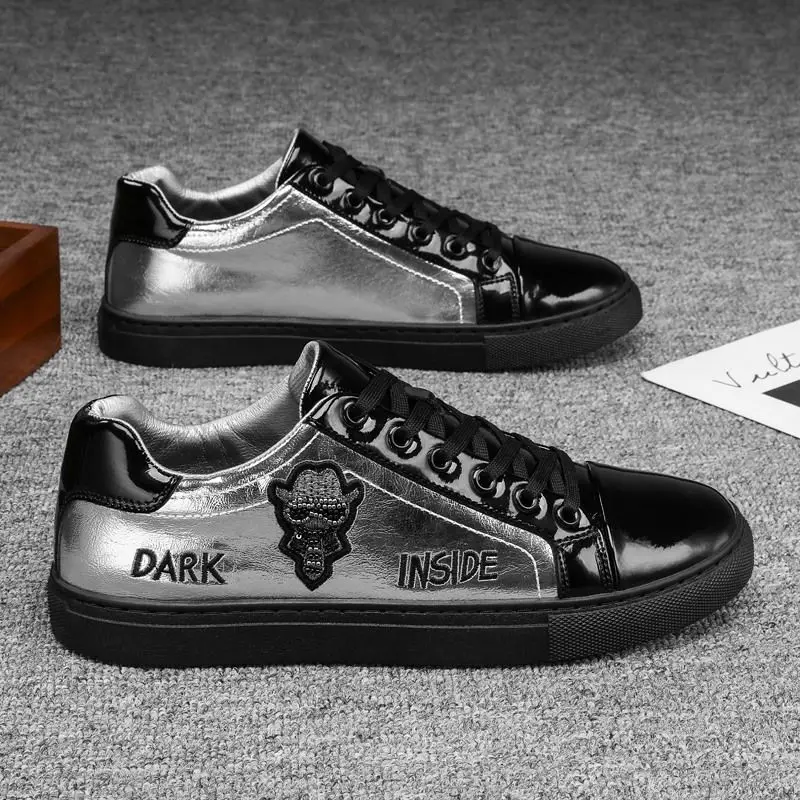 

Summer Men's Shoes New Trend All-match Men's Casual Leather Shoes Water Proof Non-slip Deodorant Tide Shoes Vulcanized Shoes Men