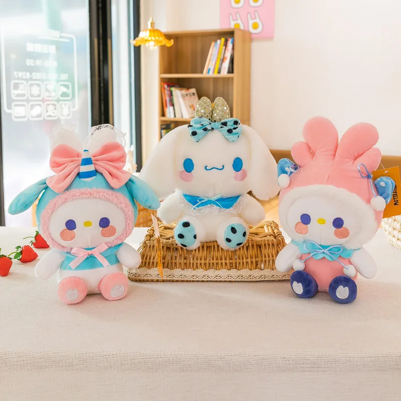 

Sanrio Plush Toy Doll Sanrio Cinnamoroll Plush Sanrio Por Mayor Kawaii Pendant Plush Throw Pillow Kids Birthday Gifts