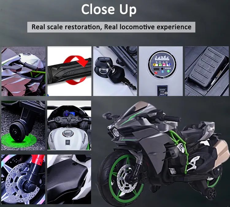 JXB Лучшая цена детский мотоцикл электрический с перезаряжаемой батареей на