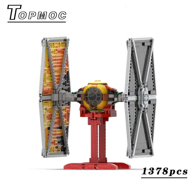 

Space War Rebels TIE Starfighter Colorful MOC Building Blocks Model DIY Assembly Display Collection Set Toys Christmas Gifts