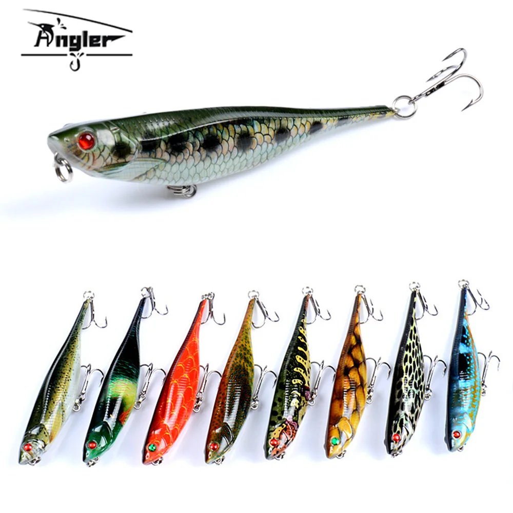

12cm 9.9g Crankbaits Fishing Lures Surface Floating Wobblers for Trolling Pike Fish Artificial Bait Hard River Floats Fishing