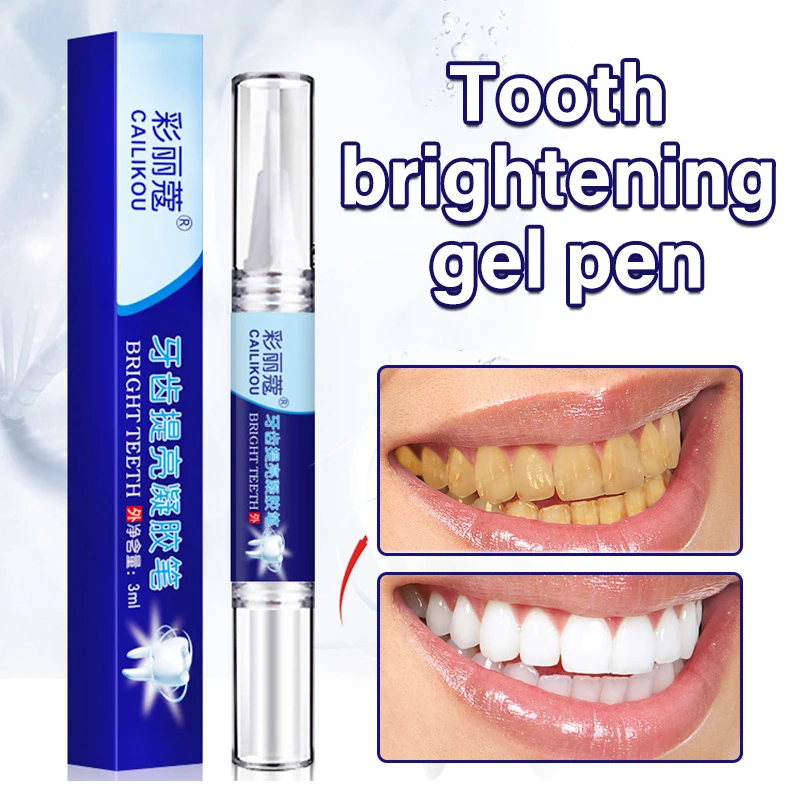 

Portable Teeth Whitening Pen Effective Painless Easy to Use Teeth Care for Beautiful Smile Whitening artifact brightening pen