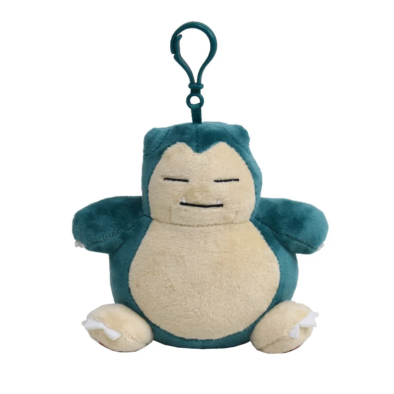 

New Pokemon Plush Toy Pikachu Psyduck Snorlax Charmander Stuffed Doll Keychain Pendant School Bag Pendant Gift for Children
