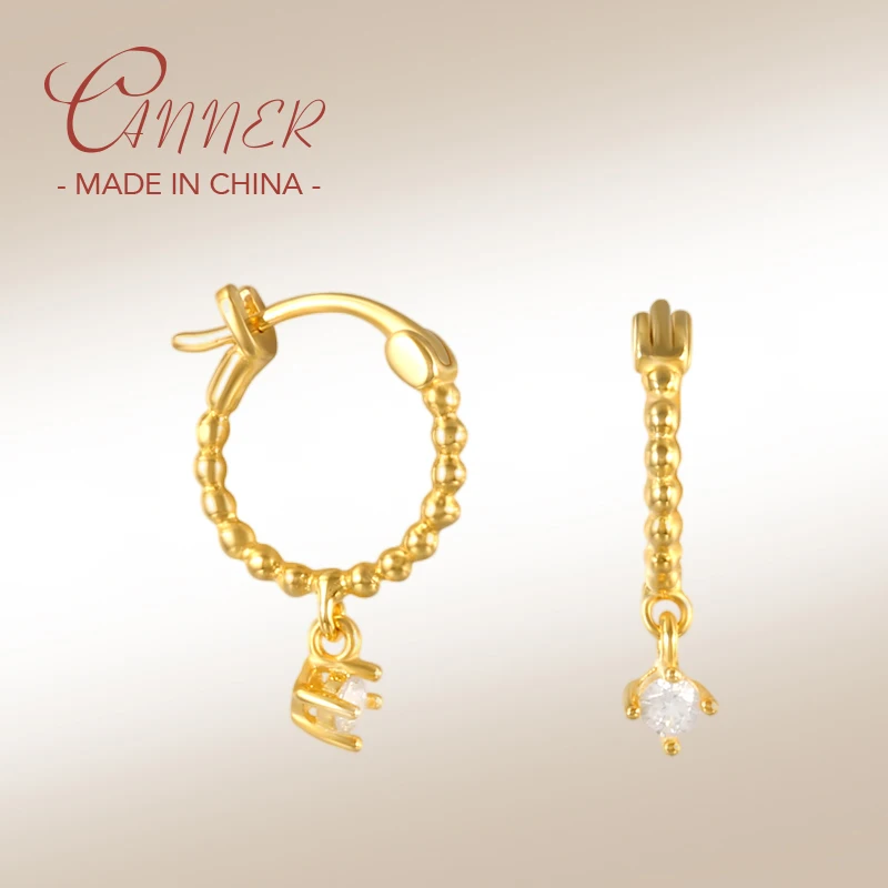 

Женские серьги-гвоздики из серебра 925 пробы с цирконом