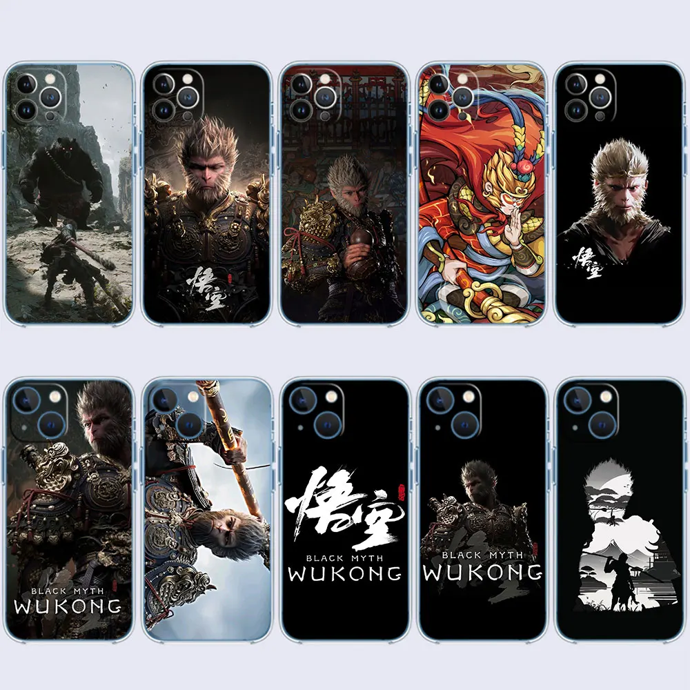 7WS Black Myth Wukong чехол для Moto G200 G71 G60S G60 G52 G51 G50 G42 G41 G8 G9 G10 G20 G22 G23 G30 G32 Play Plus Power