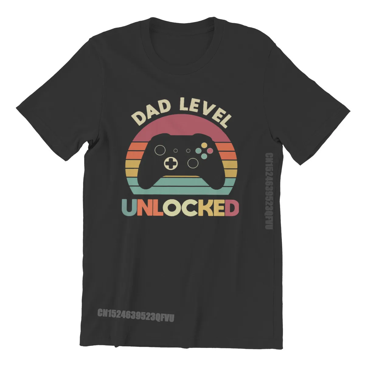 

Father Day Daddy Grandpa Man Tshirts Dad Level Unlocked Retro New Dads Fashion Men T Shirts Harajuku Streetwear Clothing Hipster