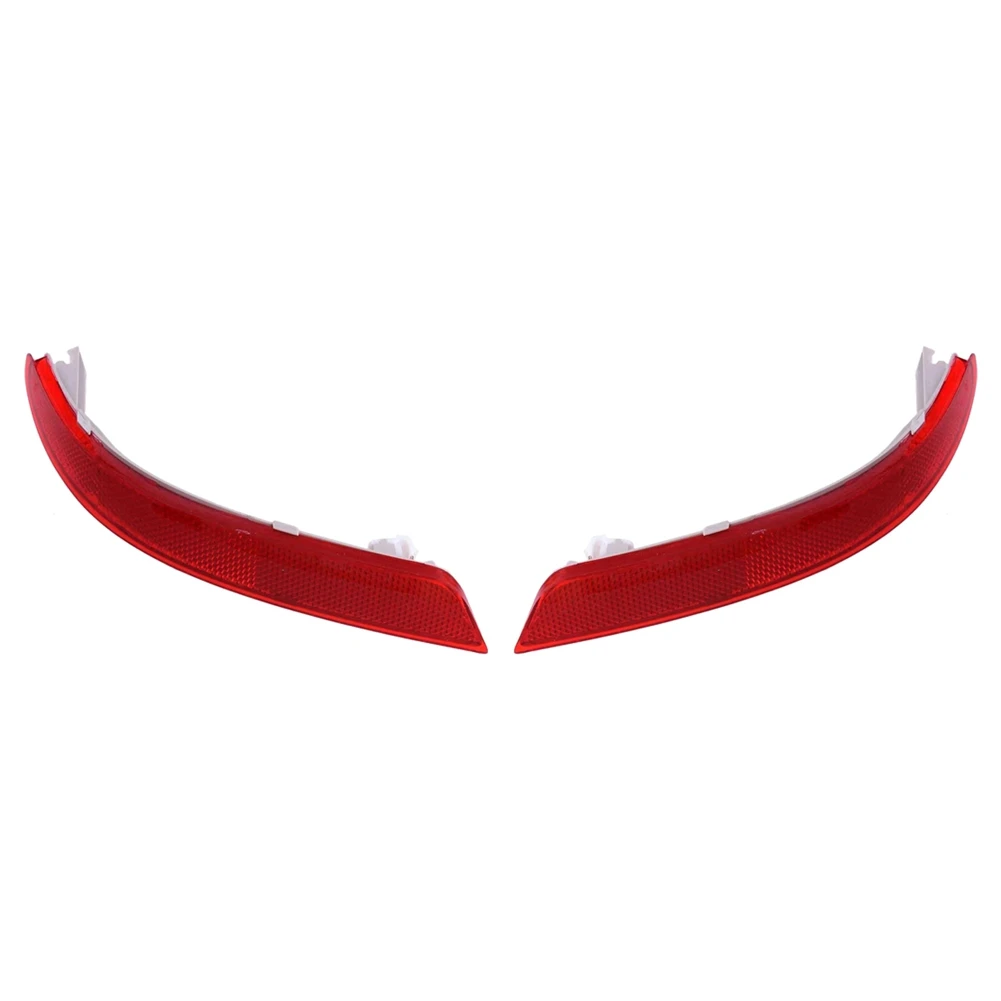 

1Pair Car Rear Bumper Fog Light Parking Warning Reflector Taillights Brake Lamp for Infiniti QX60 2016 2017 2018