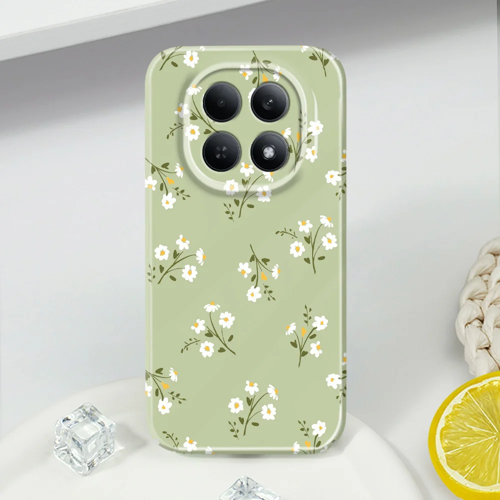 Фото Чехол для телефона Star Flower для Xiaomi Redmi Note 15 14 13 12 11 Pro Plus 12S 11S 15A 14C 13C 4G 5G, жесткий чехол с пленкой №3