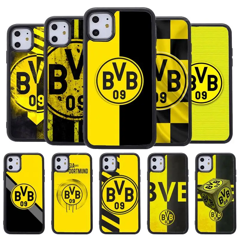 

Cool Luxury Borussia-football-club-dortmund Phone Case For IphoneSE 2020 6 6s 7 8 plus X Xr XS 11 12 13 Mini Pro Max PC Fundas