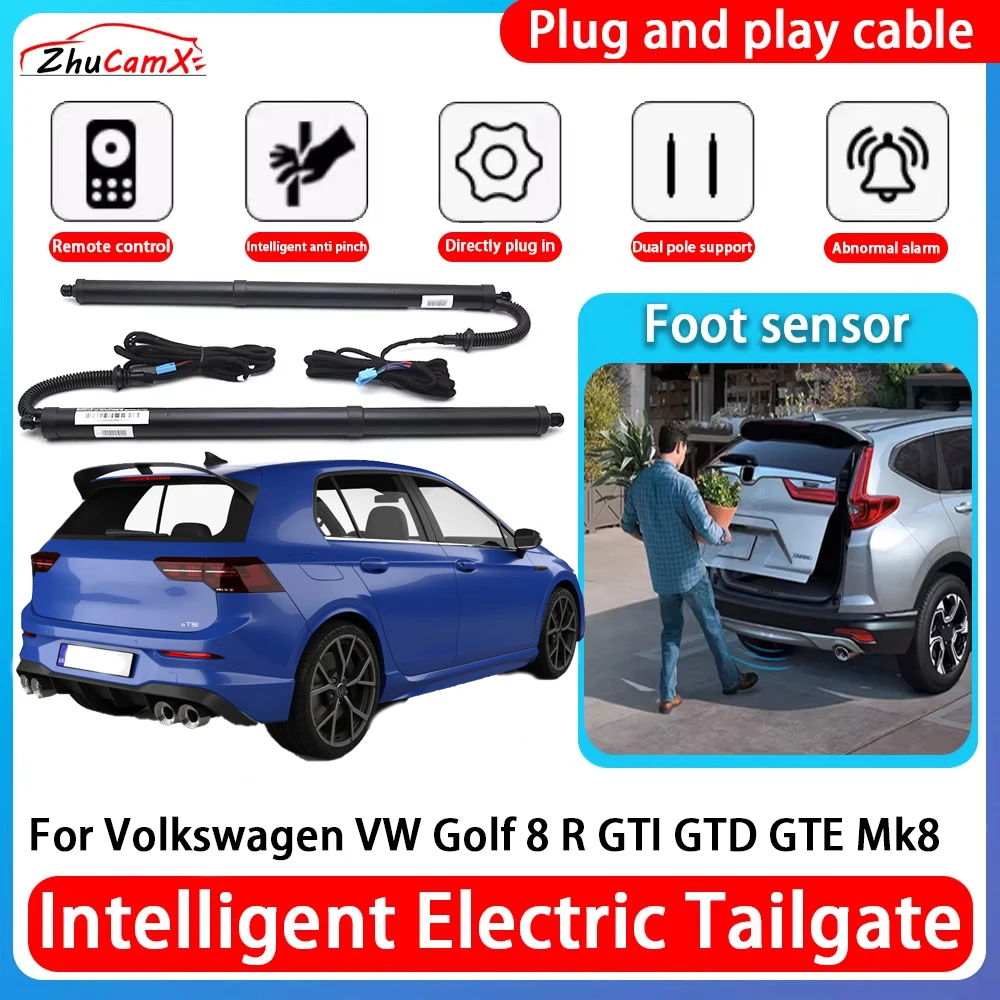 ZhuCamX Автомобильный багажник с электроприводом всасывания задней двери