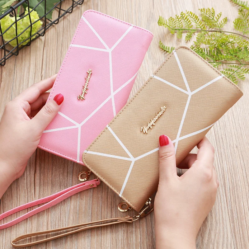 

2023 New Women s Lady Purse Zipper Long Elegant Fashion Women Money Bag Female Purse Card Holder